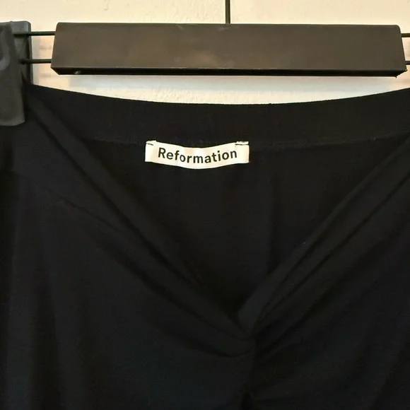 Reformation Rylan Two Piece Set Black - Picture 10 of 14